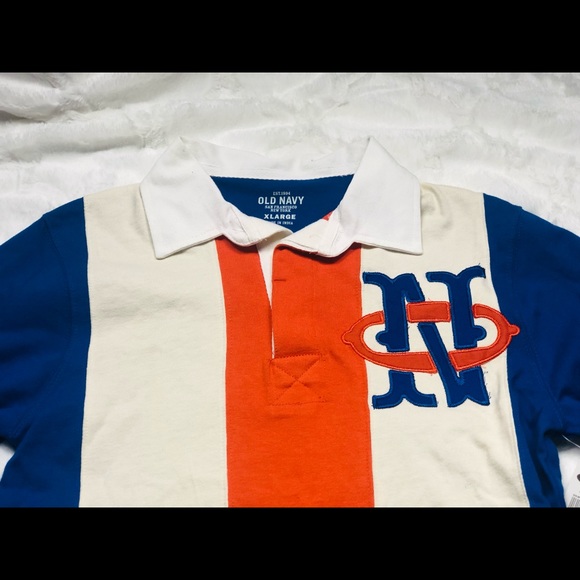 NWT Old Navy Size 14 Vivid Colorblock Collared Shirt - Picture 7 of 13